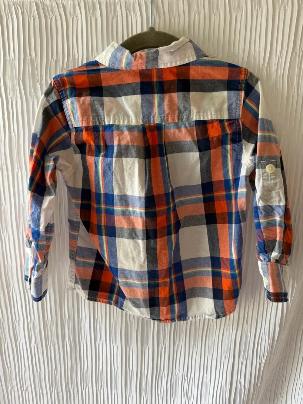Baby Gap Plaid Button-Down Shirt | Size 12–18 Months | Excellent Used Condition